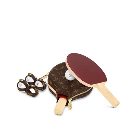 louis vuitton ping pong|james monogram ping pong set.